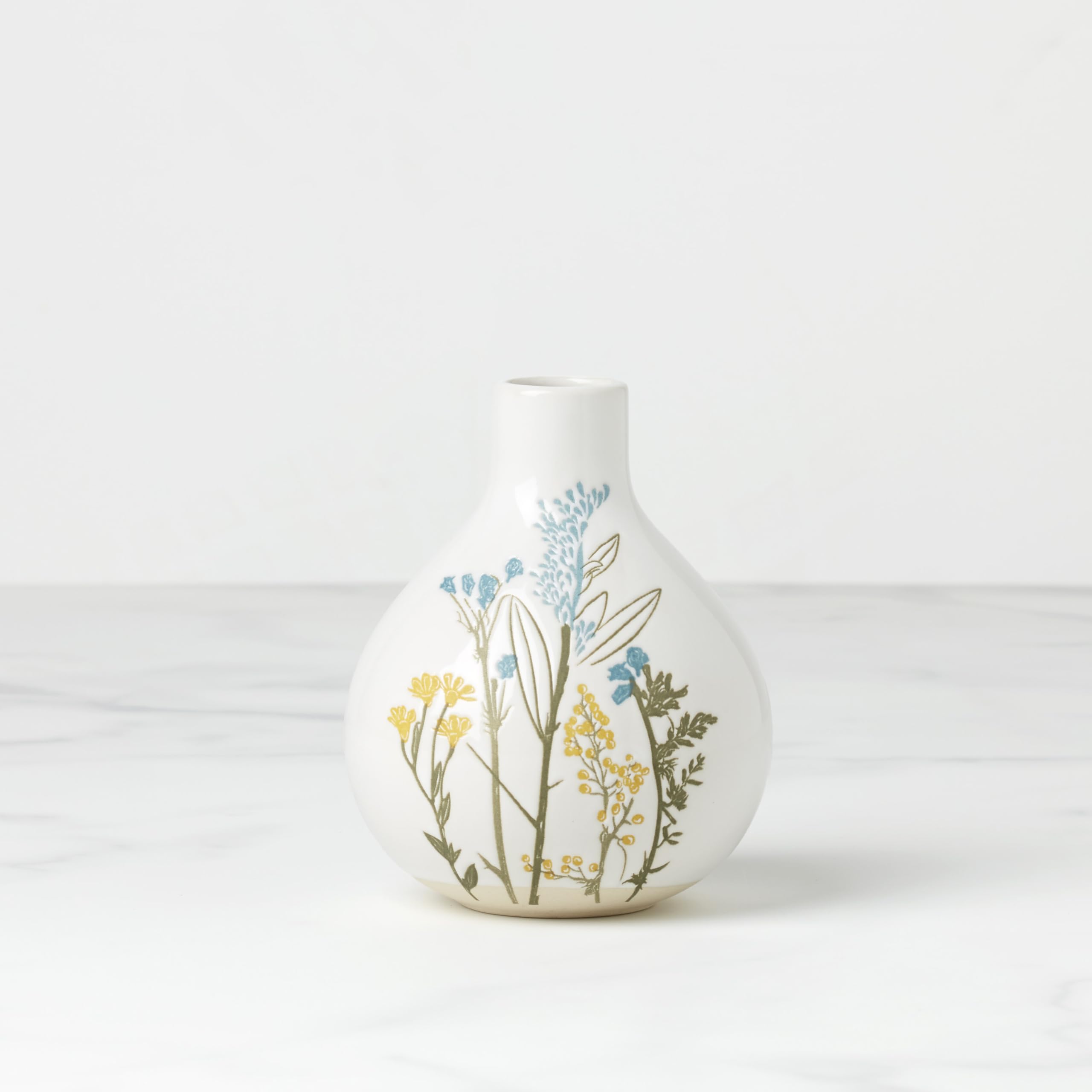Amazon.com: Lenox 896647 Wildflowers Small Vase : Home & Kitchen